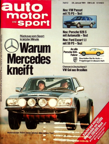 Deckblatt Auto Motor und Sport (02/1981)